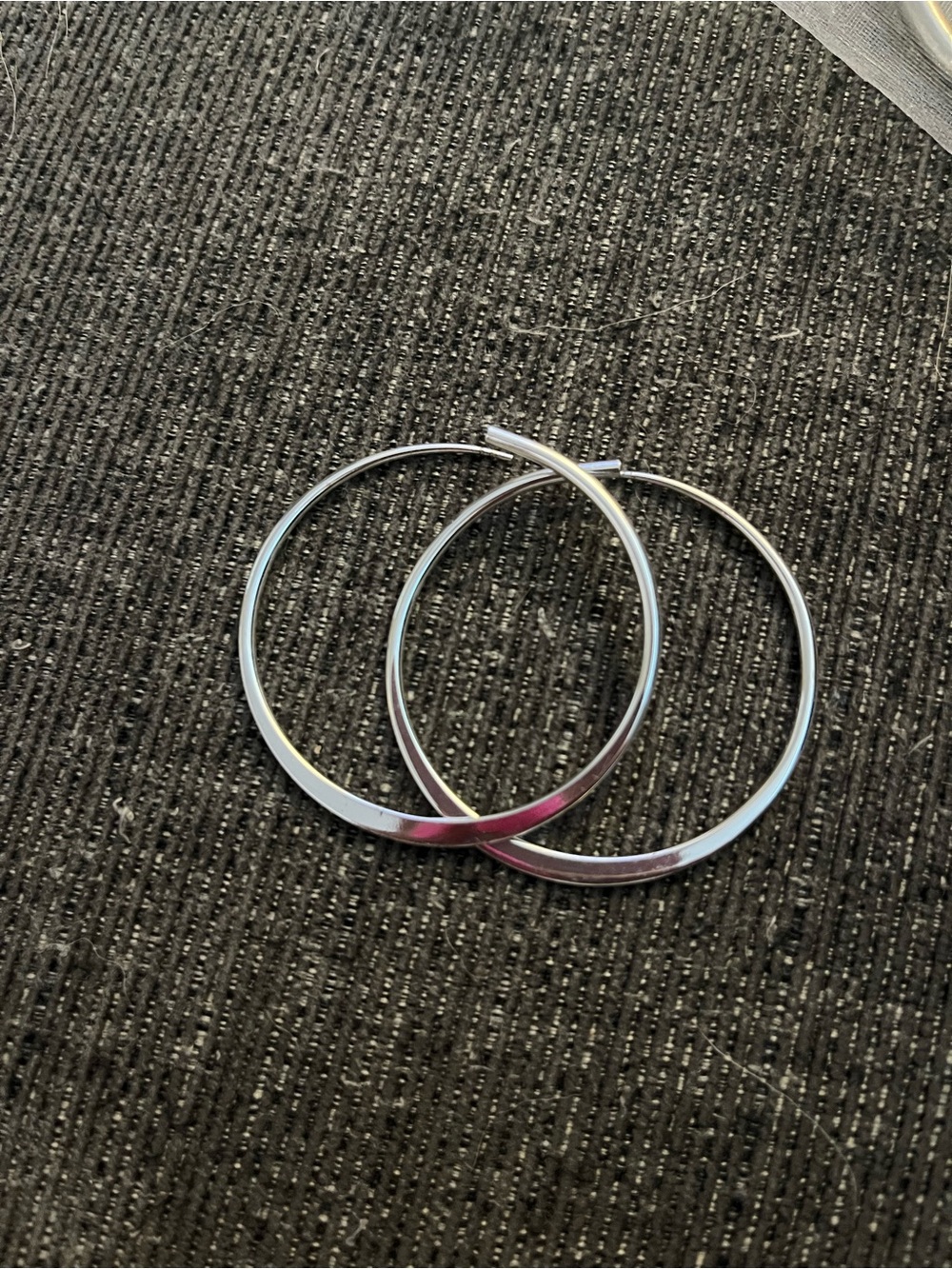 Silver Hoop Earrings - Classic Women’s Jewelry